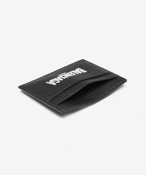 BALENCIAGA TEEN SKATE LOGO PRINT CARD HOLDER IN BLACK 5943092UQT31090 hàng hiệu chính hãng Authentic tại Hà Nội, Sài Gòn, Tp HCM, Việt Nam.