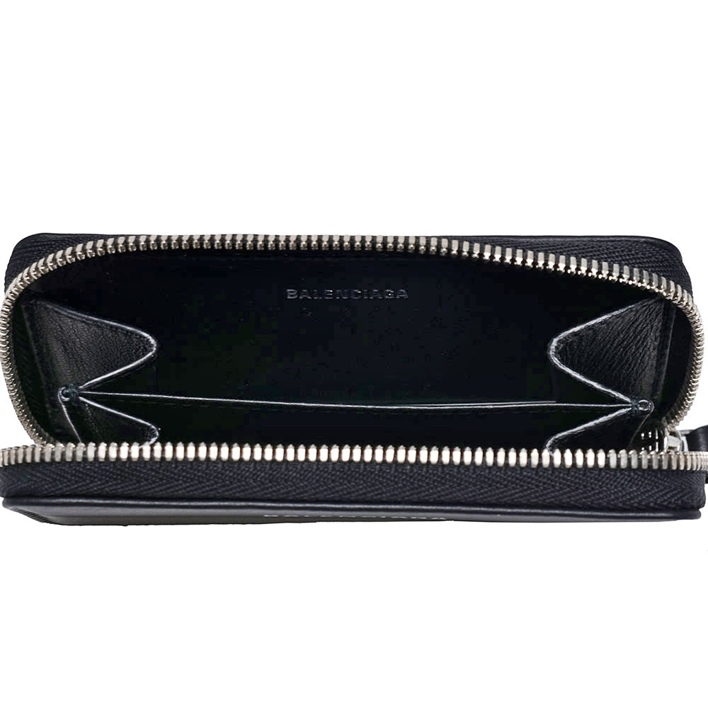mặt trong ví BALENCIAGA ZIPPED COIN WALLET