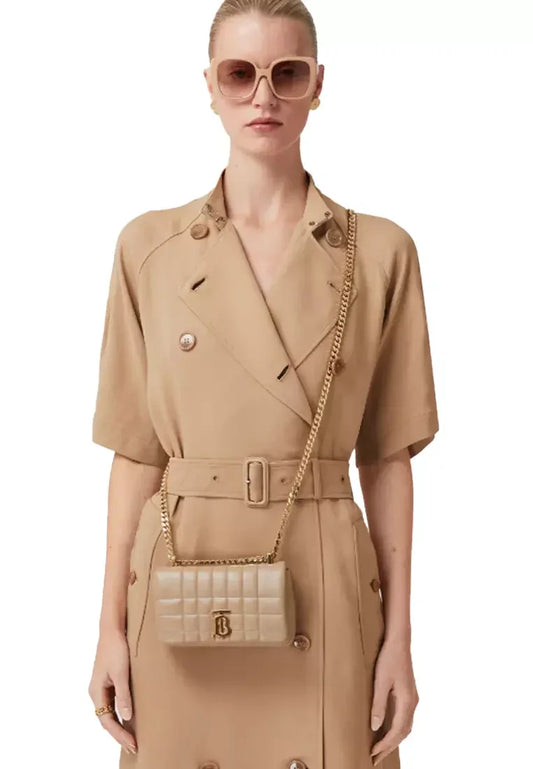 túi đeo chéo BURBERRY BAG QUILTED LEATHER MINI LOLA BAG OAT BEIGE 80630151 Authentic tại Hà Nội, Sài Gòn, Tp HCM, Việt Nam.