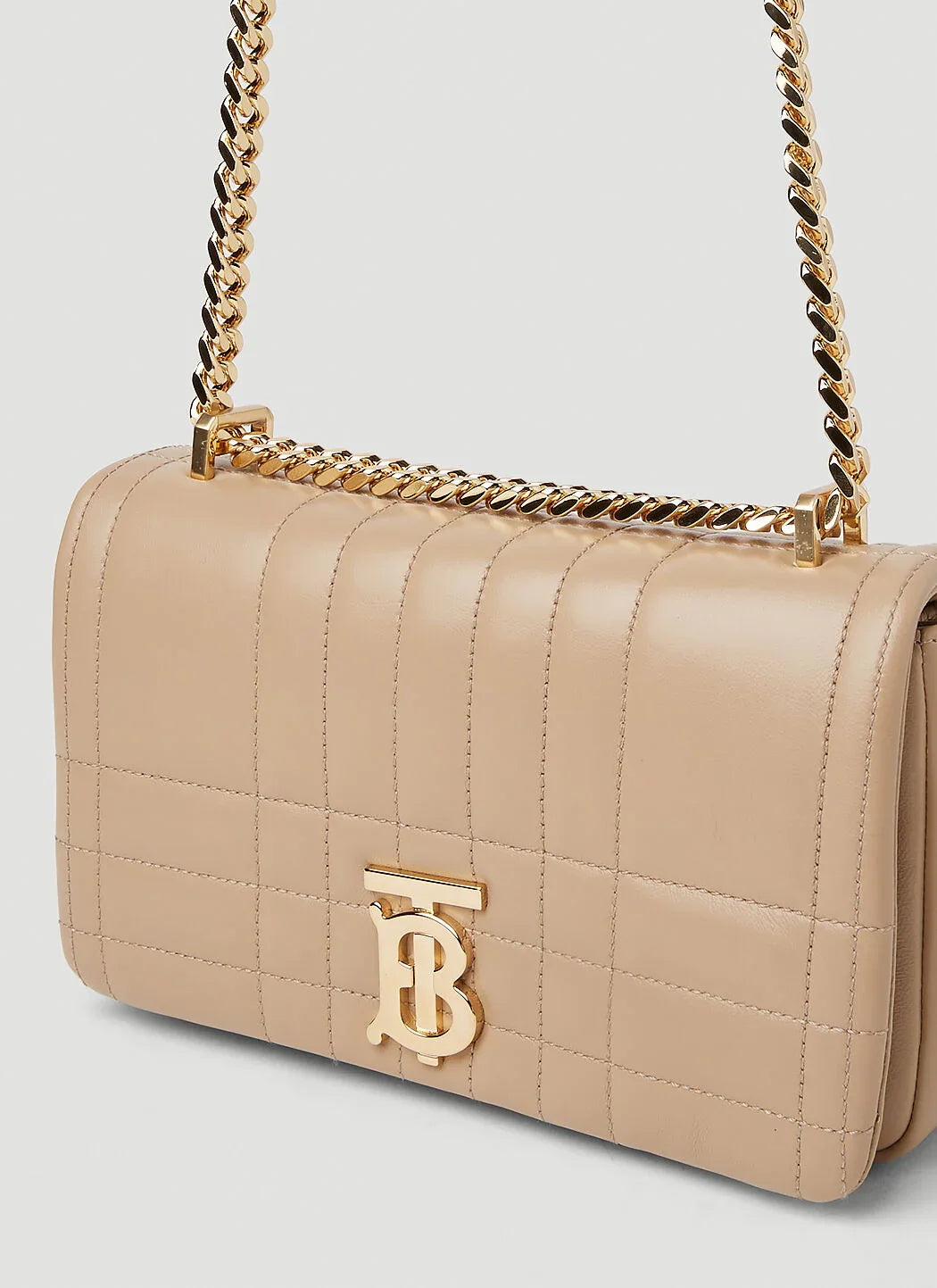 túi đeo chéo BURBERRY BAG QUILTED LEATHER MINI LOLA BAG OAT BEIGE 80630151 Authentic tại Hà Nội, Sài Gòn, Tp HCM, Việt Nam.