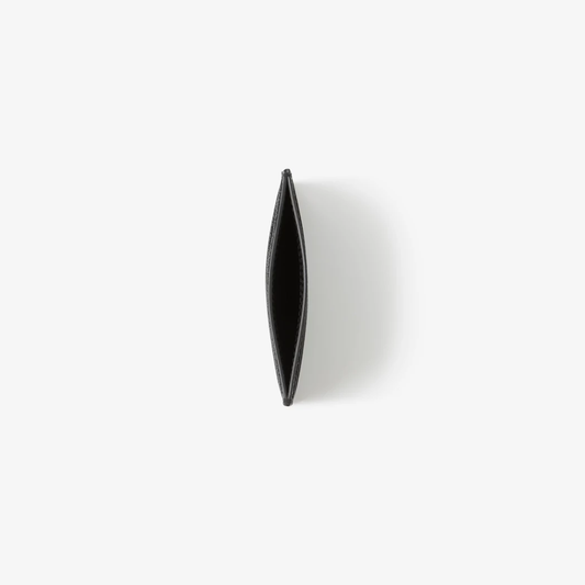 ví đựng thẻ Burberry Grainy Leather TB Card Case In Black 80626621 Authentic có tại blankroom hà nội, việt nam