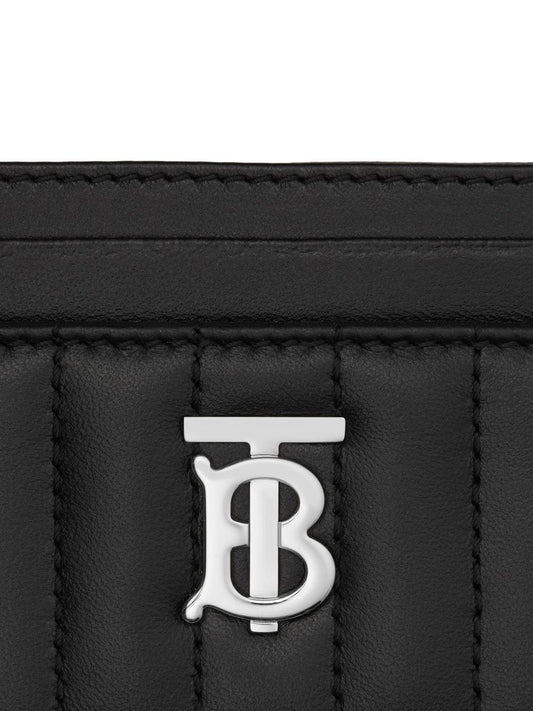 ví đựng thẻ Burberry Lola Quilted Card Case Lola In Black 8064826 authentic tại blankroom hà nội, việt nam