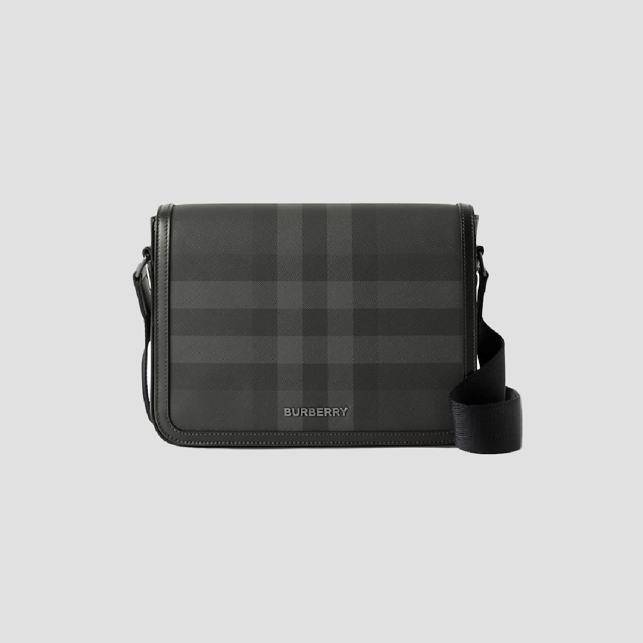 BURBERRY SMALL ALFRED MESSENGER BAG CHARCOAL 80721731