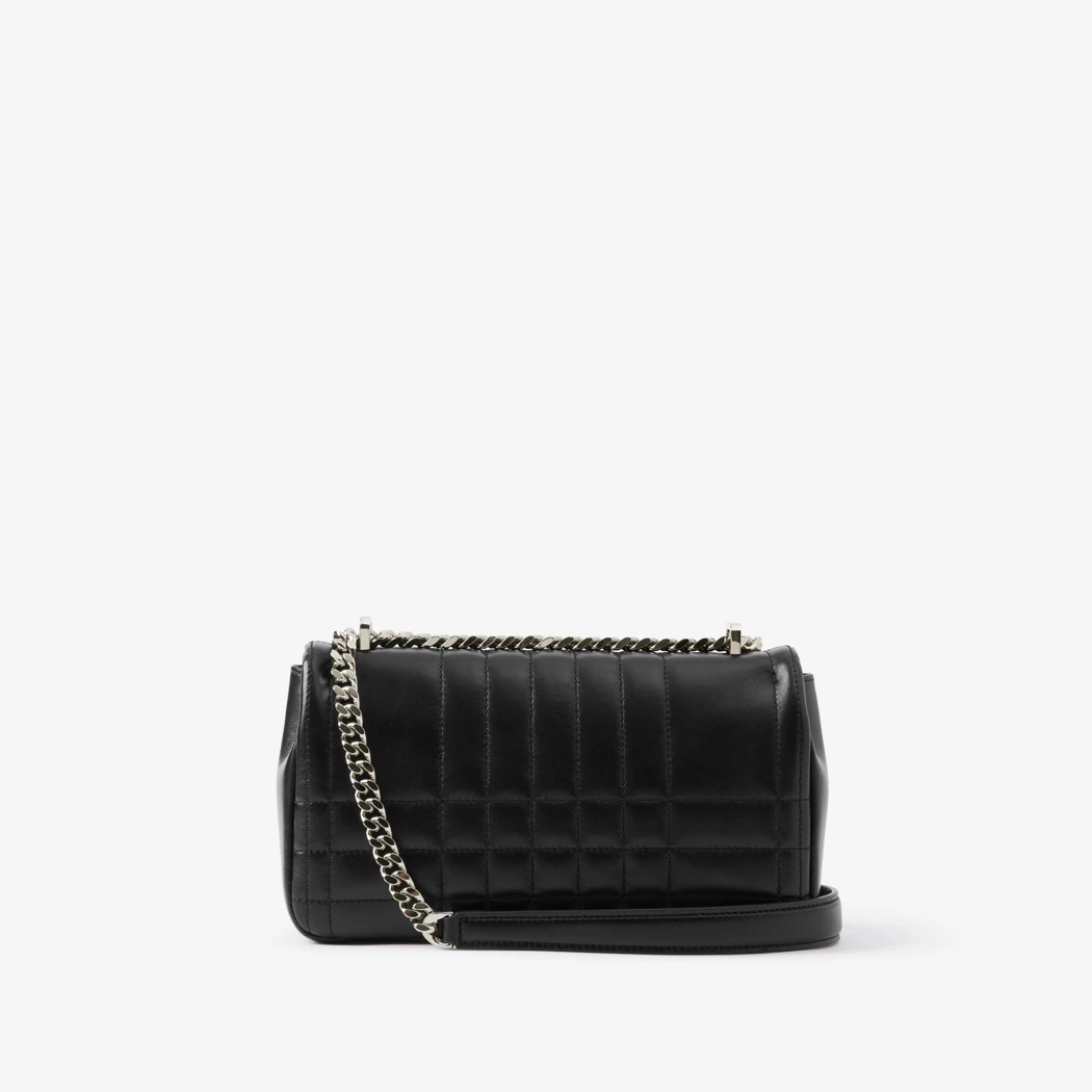 túi đeo chéo Burberry Small Black Lola Bag With Silver Logo BT 8059496 authentic tại blankroom hà nội, việt nam