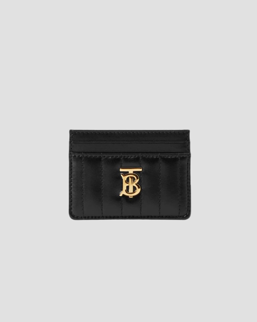 Burberry TB monogram-plaque Leather Card holder 8062374