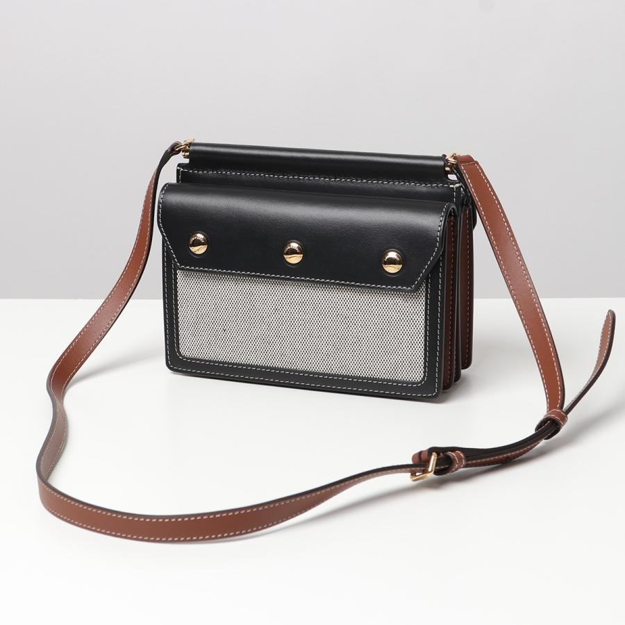 túi đeo chéo Burberry Title Mini Horseferry Black Canvas 8042852 authentic tại blankroom hà nội, việt nam
