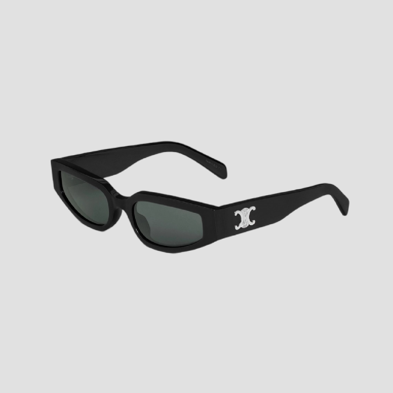 CELINE TRIOMPHE 12 SUNGLASSES IN ACETATE BLACK 4S269CPLB.38NO CL40269U-01A