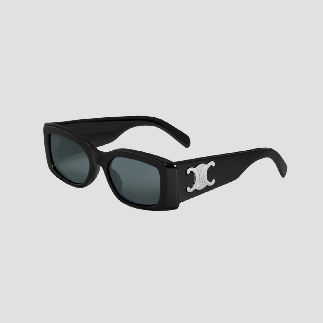 CELINE TRIOMPHE XL 01 SUNGLASSESS IN ACETATE BLACK 4S282CPLB.38NO CL40282U-01A