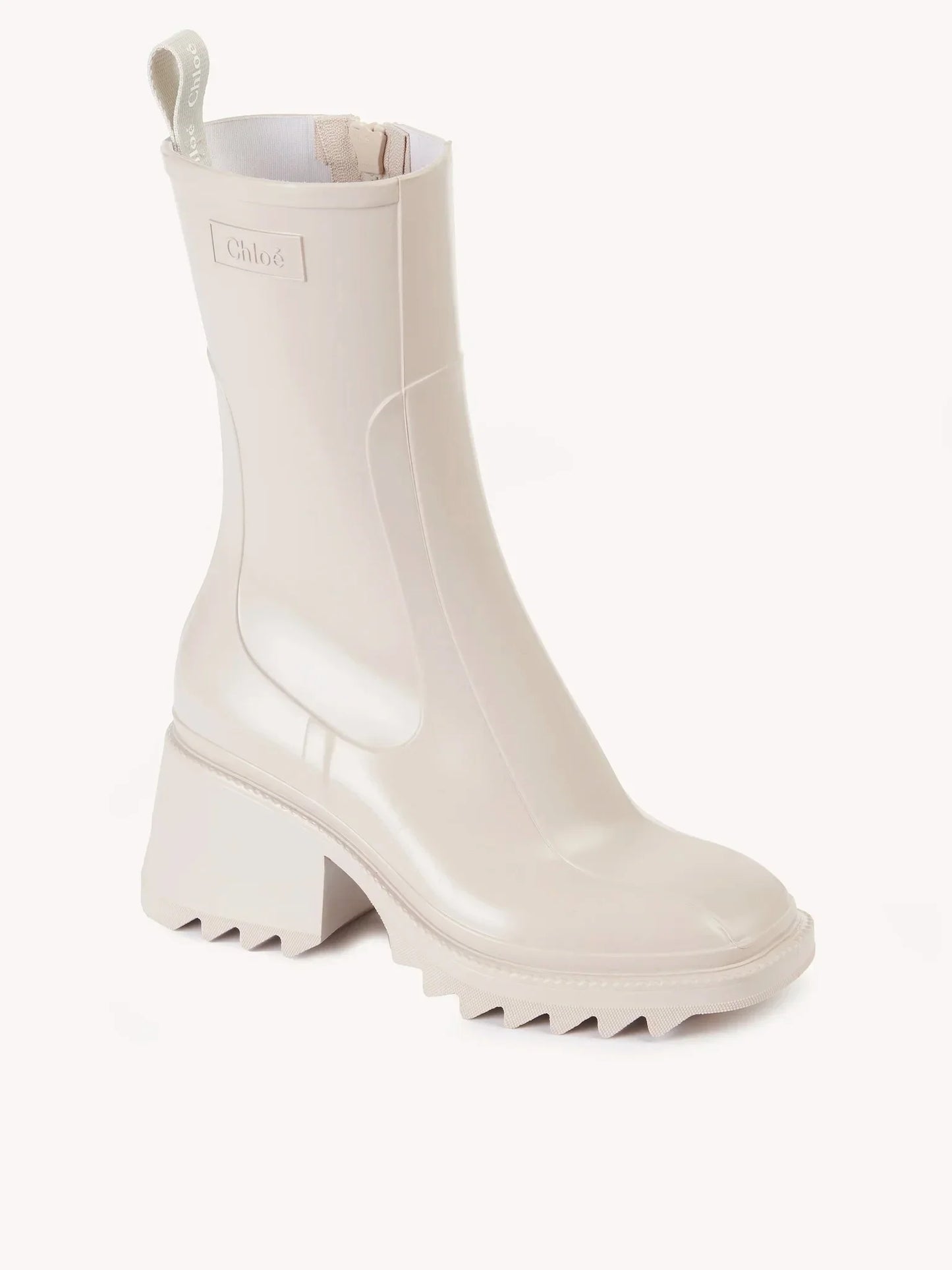 giày nữ CHLOE BETTY RAIN BOOT NORMAD BEIGE CHC22A239Z228U authentic tại blankroom hà nội, việt nam