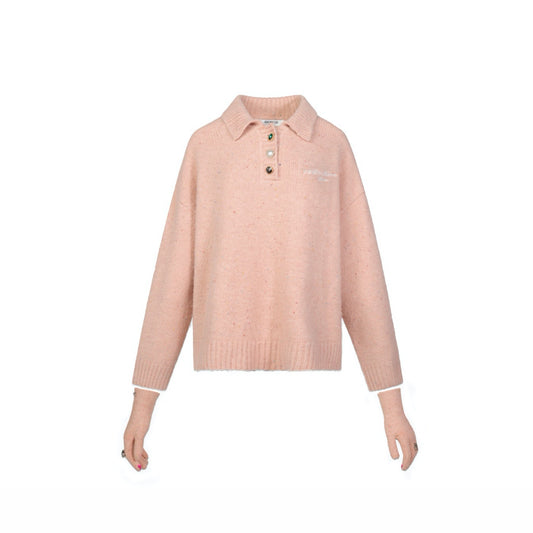 13De Marzo Sweater Pink BlankRoom
