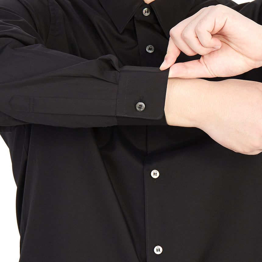 áo sơ mi COMME DES GARCONS (CDG PLAY) AZ-B002-051-1 SHIRT BLACK authentic tại sài gòn, tp hcm