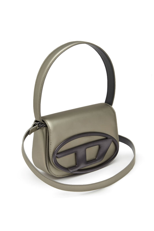 DIESEL 1DR METALLIC STONE GRAY BAG X08396P5468 T7008
