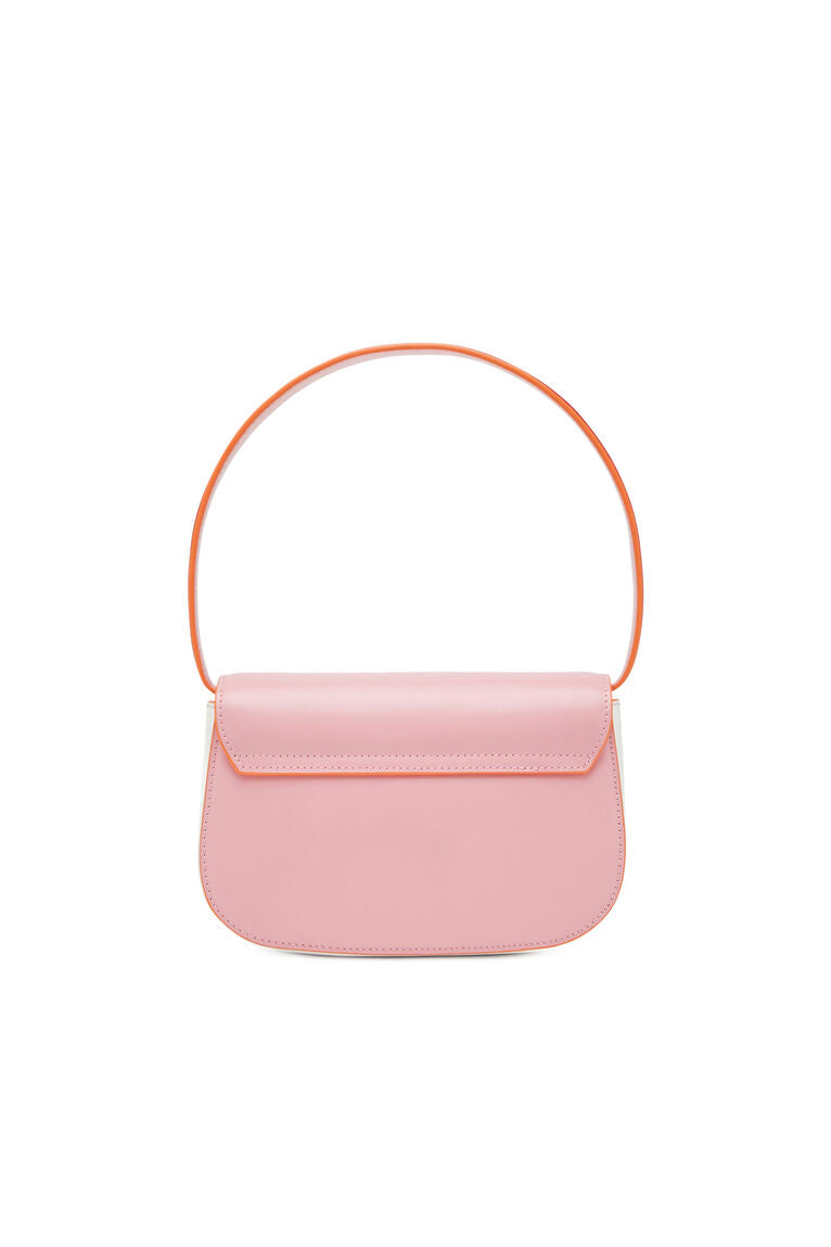 mặt sau DIESEL 1DR PINK RED LEATHER BAG X08396P4494 H9841