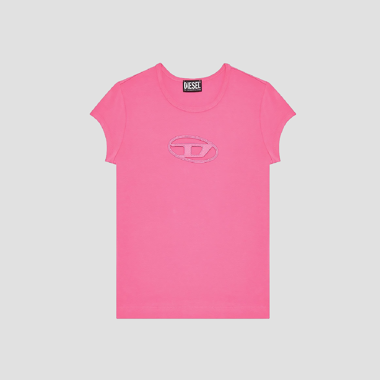Diesel T‑Angie Pink T-Shirt – Blank Room Diesel T‑Angie Pink T-Shirt – Blank Room