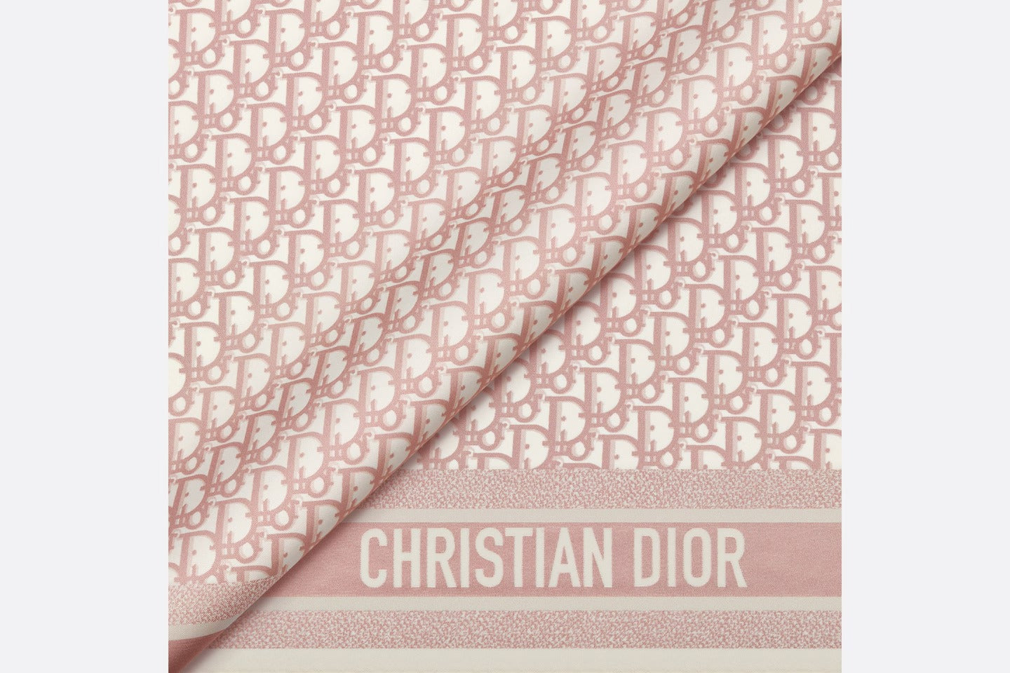 chi tiết DIOR OBLIQUE DIORTWIN 90 SQUARE SCARF ROSE AND GRAY 15DOB090I600_C412 authentic tại blank room hà nội, việt nam