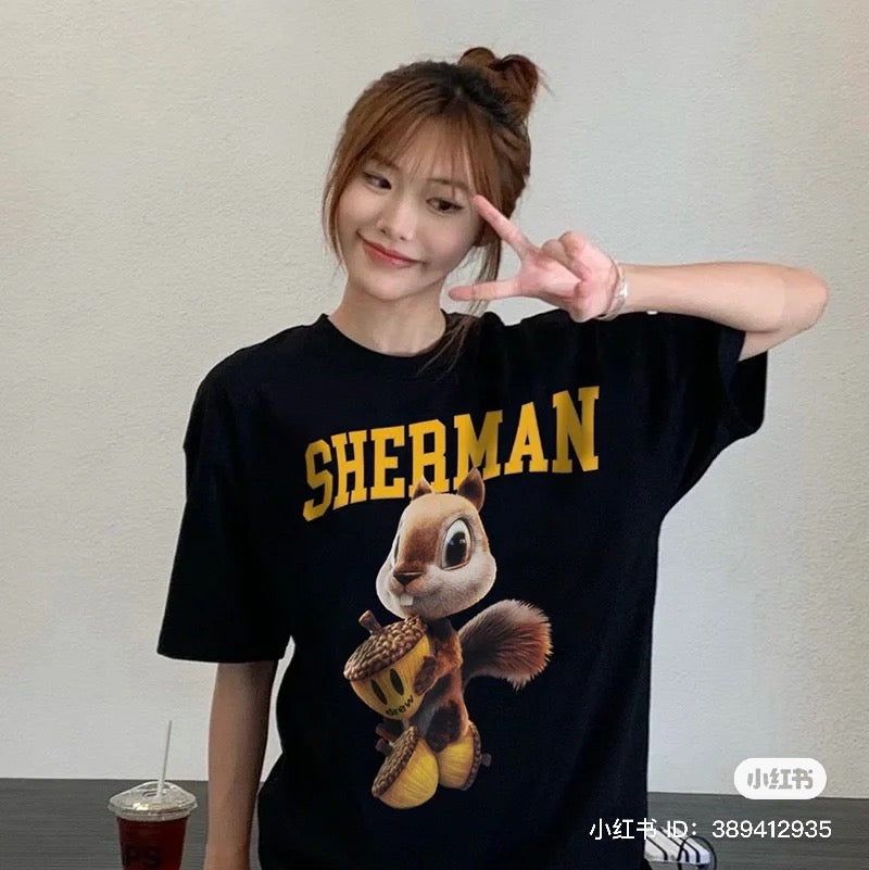 DREW HOUSE 3D SHERMAN SS TEE BLACK Authentic tại BlankRoom Việt Nam