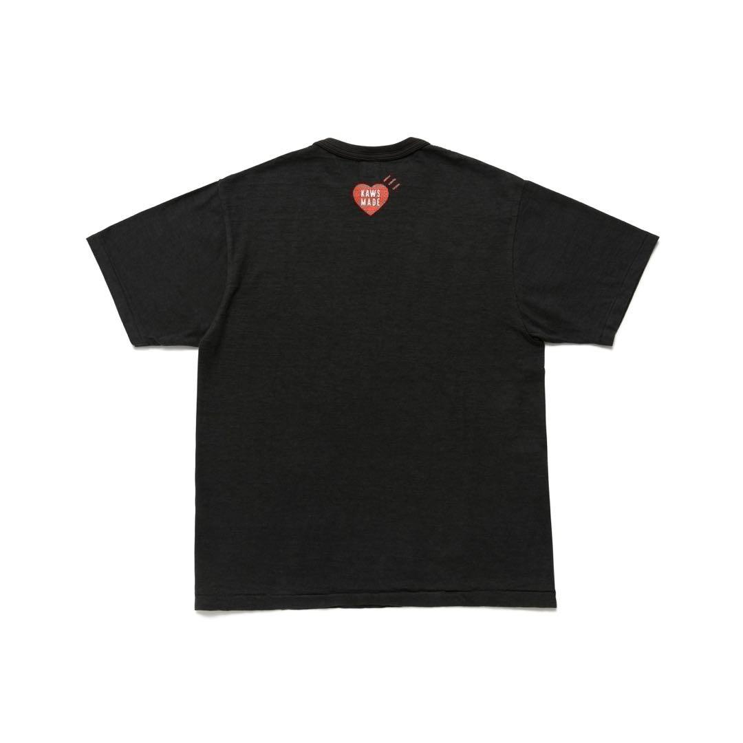 mặt sau DREW HOUSE DREW HEART SS BLACK TEE authentic tại blankroom việt nam