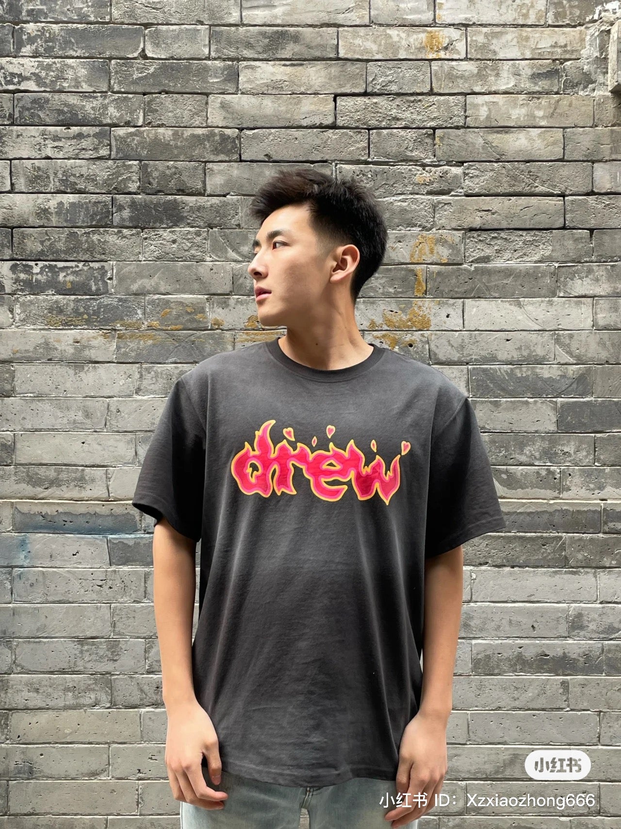 áo DREW HOUSE LIT DREW FADED BLACK TEE Authentic tại BlankRoom Việt Nam