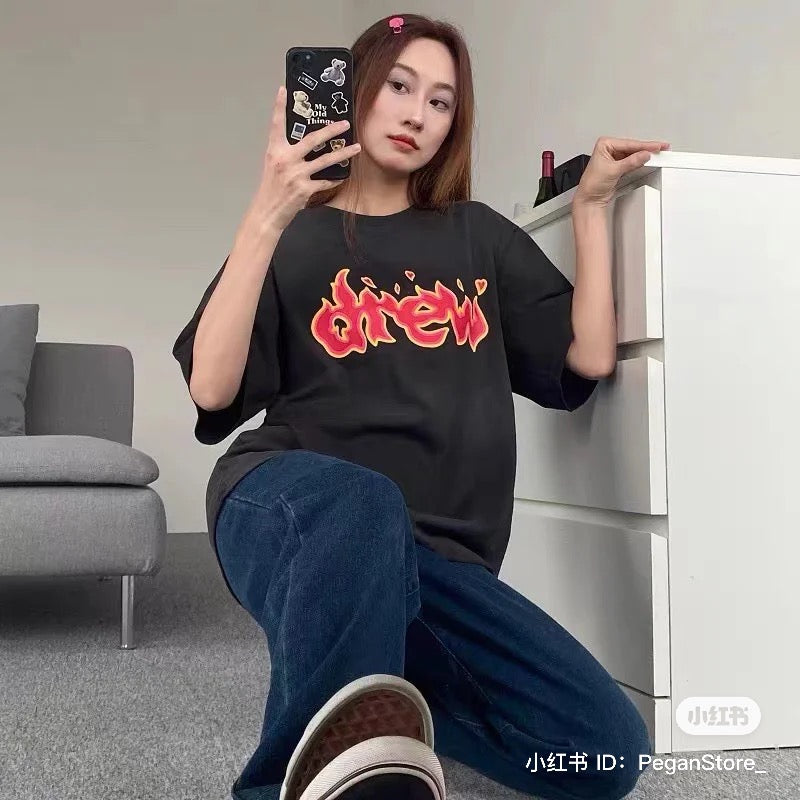 DREW HOUSE LIT DREW FADED BLACK TEE Authentic tại BlankRoom Việt Nam