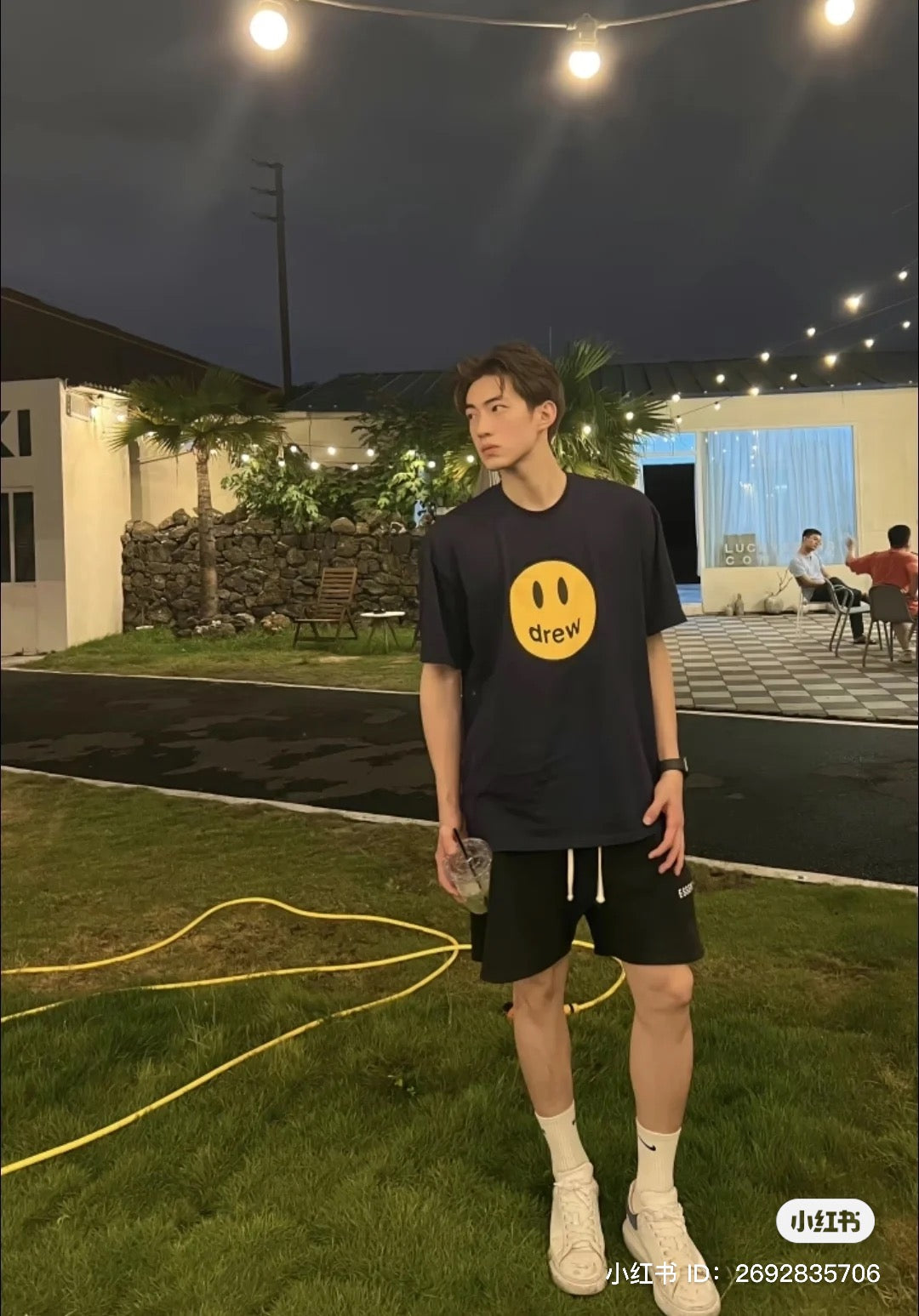 áo DREW HOUSE MASCOT BLACK TEE authentic tại blankroom
