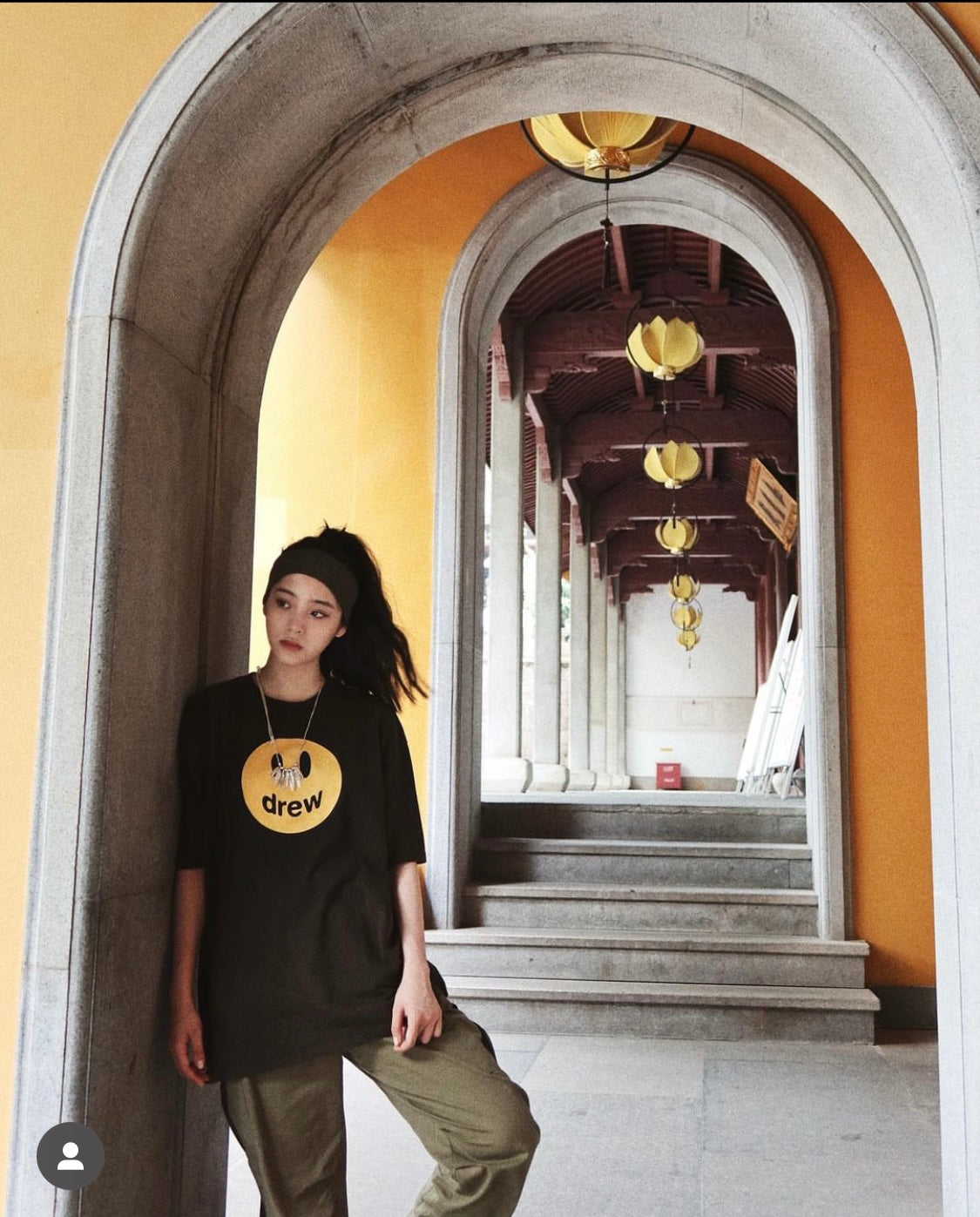 áo DREW HOUSE MASCOT BLACK TEE authentic