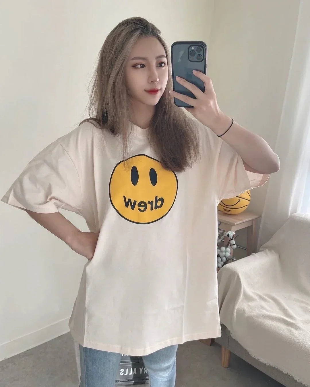 DREW HOUSE MASCOT CREAM TEE Authentic tại BlankRoom Việt Nam