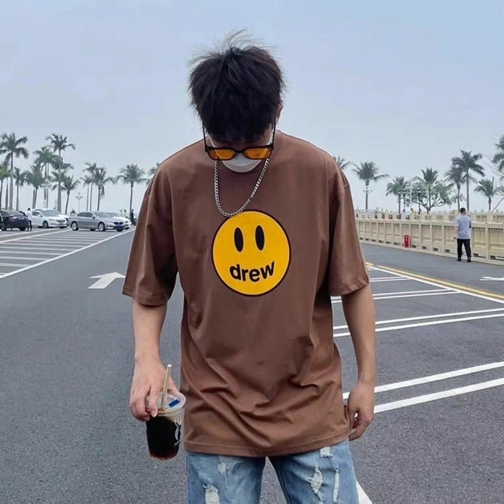 áo unisex DREW HOUSE MASCOT DARK BROWN TEE Authentic tại BlankRoom Việt Nam