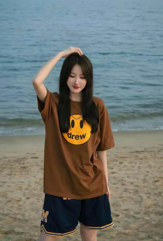 áo DREW HOUSE MASCOT DARK BROWN TEE Authentic