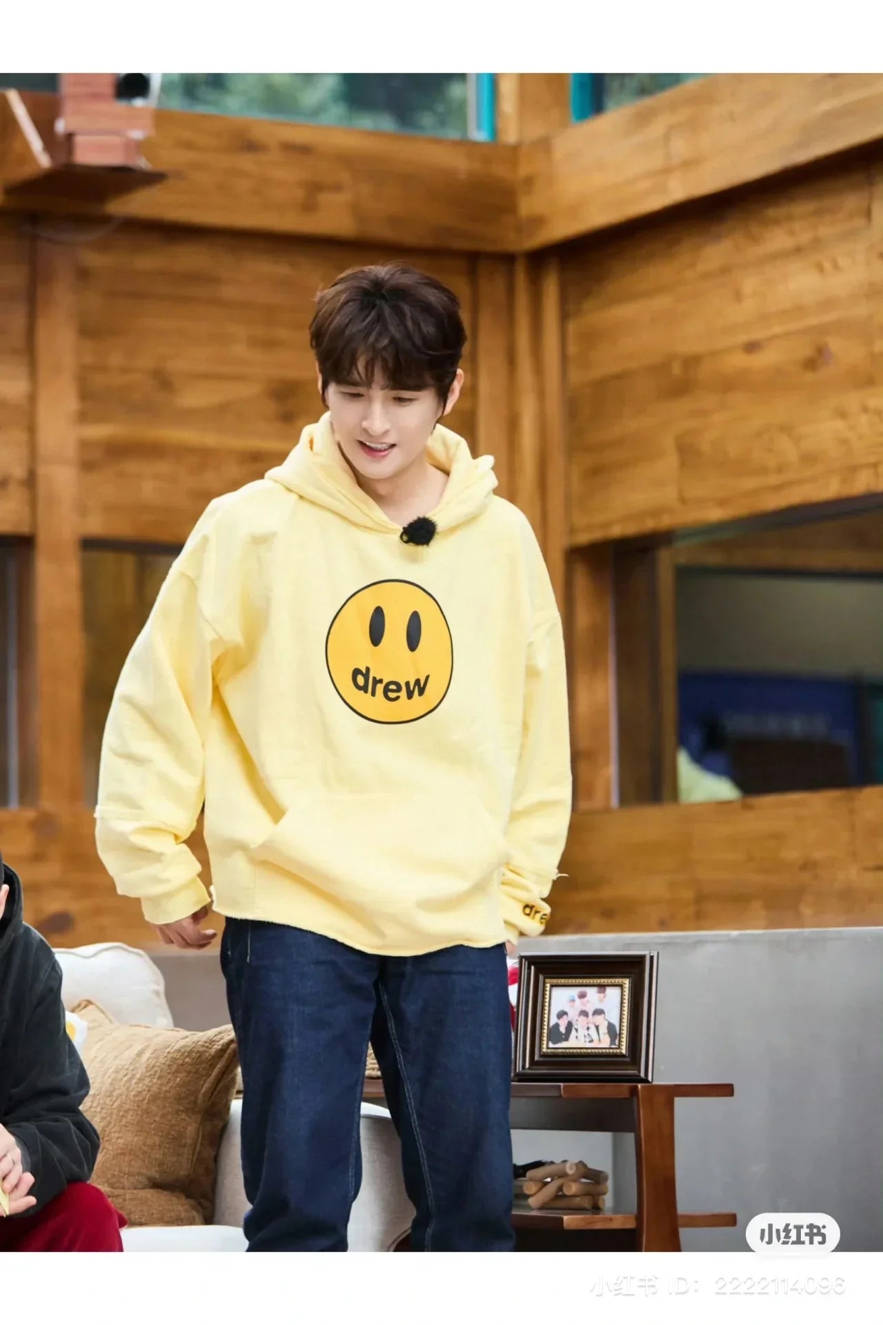 áo DREW HOUSE MASCOT DECONSTRUCTED LIGHT YELLOW HOODIE authentic tại blankroom việt nam
