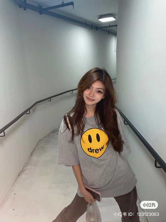 áo DREW HOUSE MASCOT GREY TEE Authentic