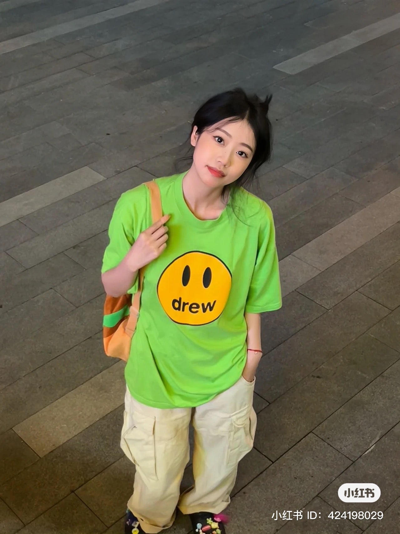 áo DREW HOUSE MASCOT LIME TEE Authentic tại Blankroom