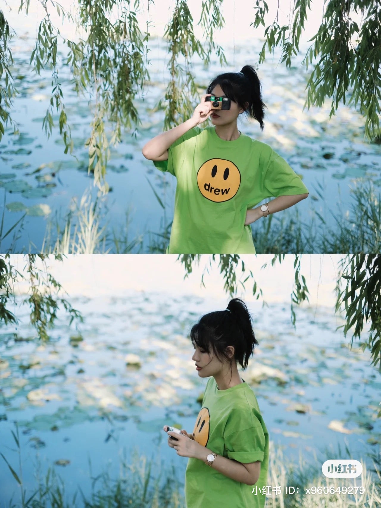 áo DREW HOUSE MASCOT LIME TEE Authentic tại Blankroom Việt Nam