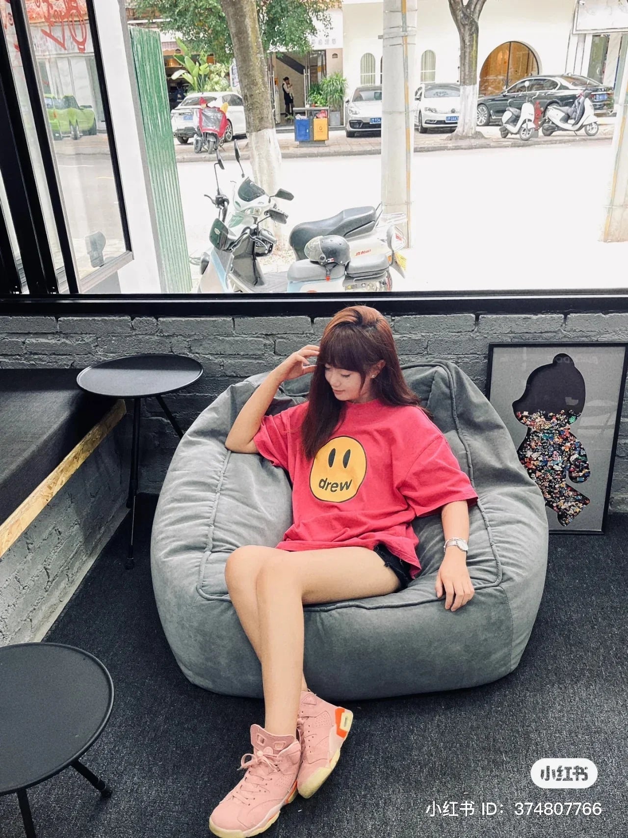 DREW HOUSE MASCOT MAGENTA TEE authentic tại blankroom việt nam