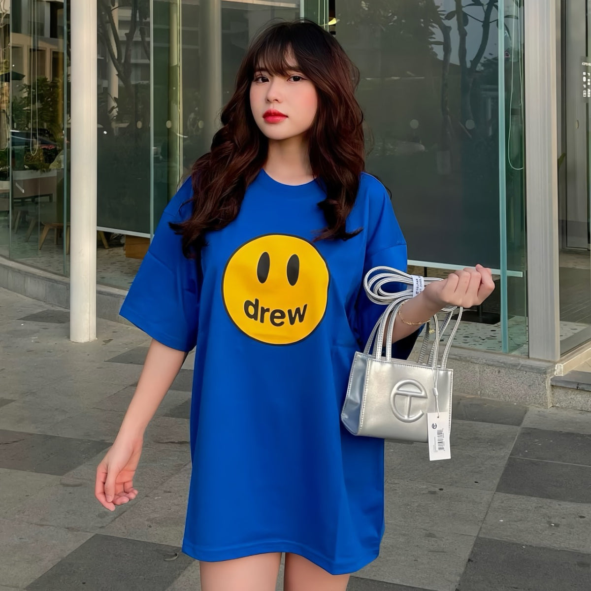 áo DREW HOUSE MASCOT ROYAL BLUE TEE authentic tại blankroom tại việt nam