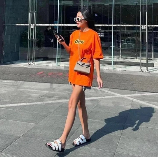 DREW HOUSE SECRET ORANGE T-SHIRT authentic tại blankroom việt nam