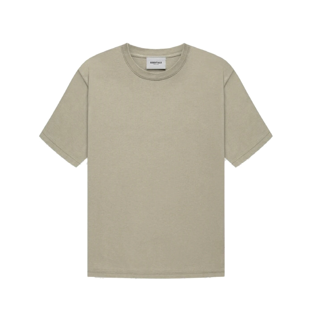 mặt trước áo FEAR OF GOD ESSENTIALS PISTACHIO T-SHIRT Authentic tại BlankRoom