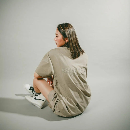 áo FEAR OF GOD ESSENTIALS PISTACHIO T-SHIRT Authentic