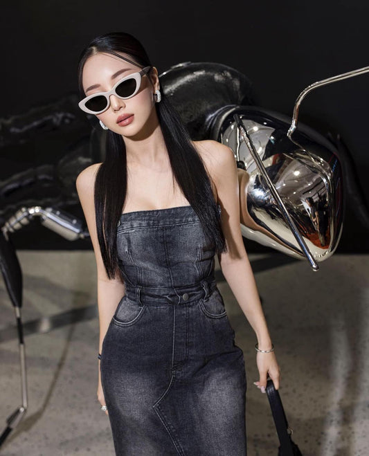 wearing Gentle Monster (GM) Conic G6