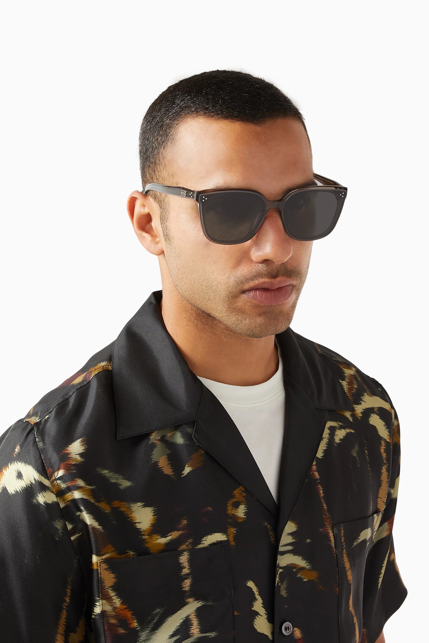 man wearing GENTLE MONSTER GM LOLOE (BRC17)