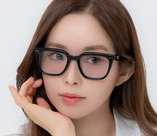 wearing GENTLE MONSTER NUBO 01(V)