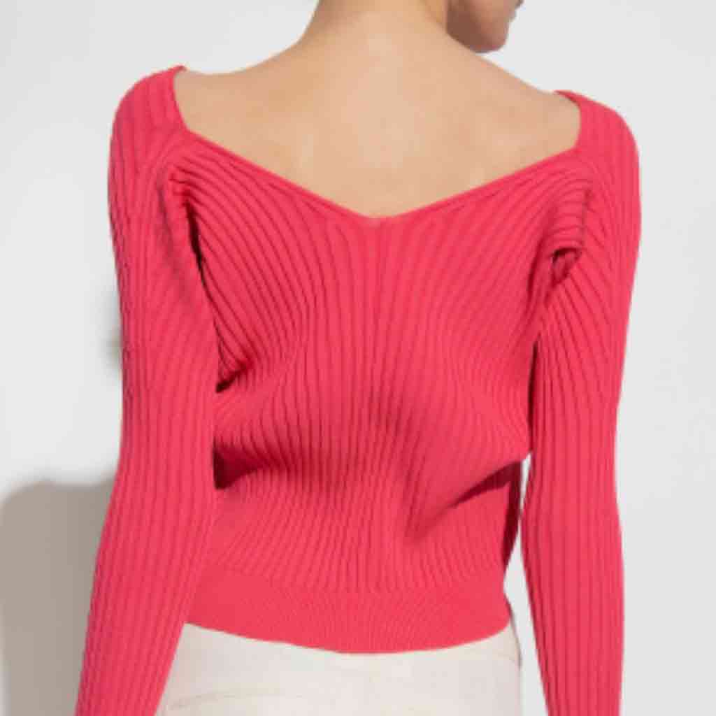 giá jacquemus la maille pralù longue pink blank room
