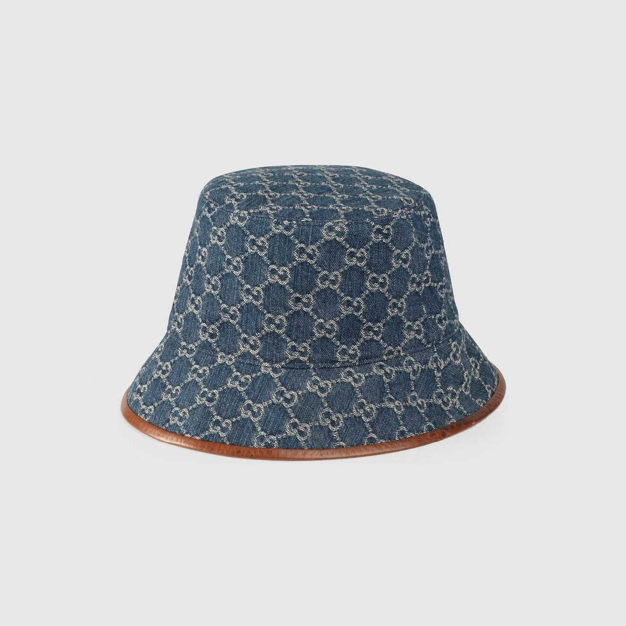 GUCCI CANVAS BUCKET HAT BLUE DENIM 576371 4HAC3 4264