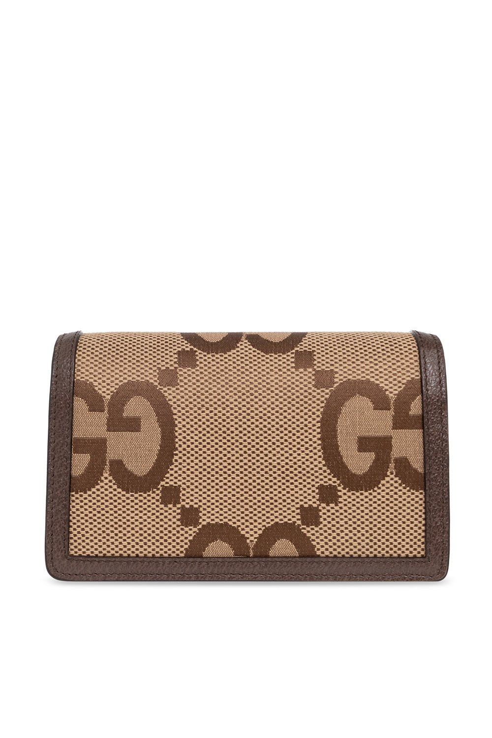 mặt sau túi GUCCI DIONYSUS JUMBO SUPER MINI SHOUDER BAG BEIGE AND BROWN 476432 UKMBN 2572