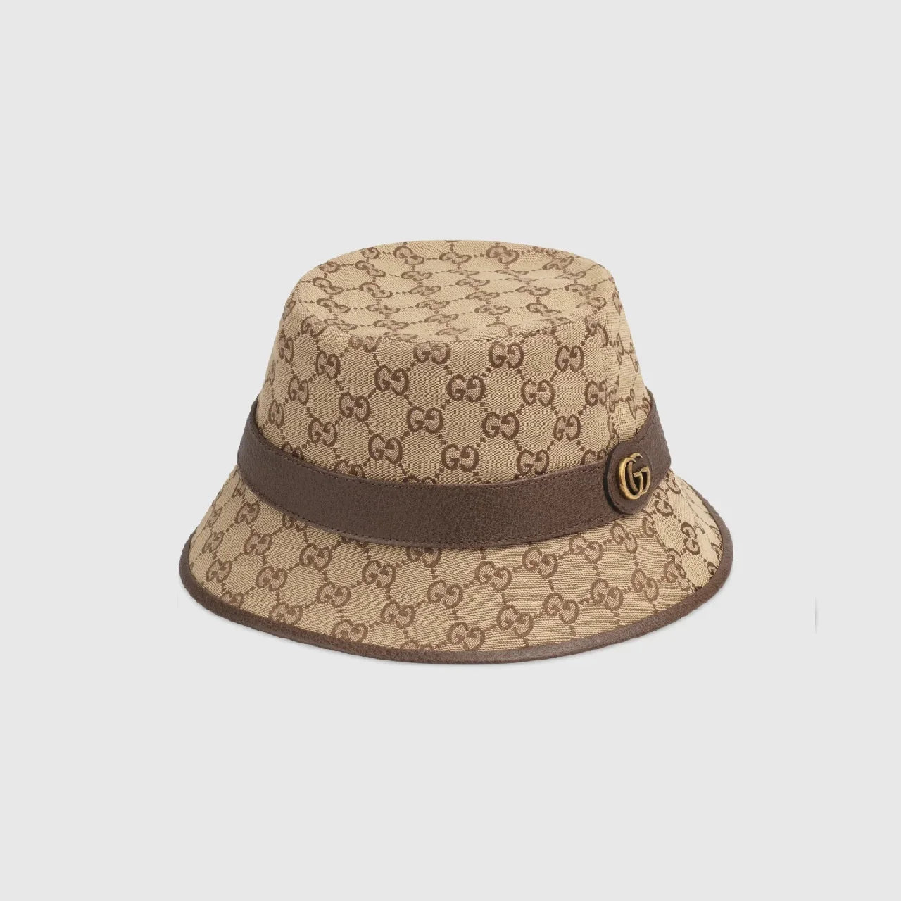 GUCCI GG CANVAS BUCKET HAT IN BEIGE CANVAS 576587 4HG62 2564