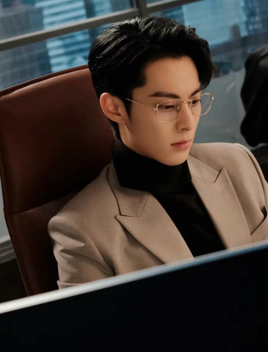 nam đeo kính GUCCI GG1355OA 003 SILVER EYEGLASSES