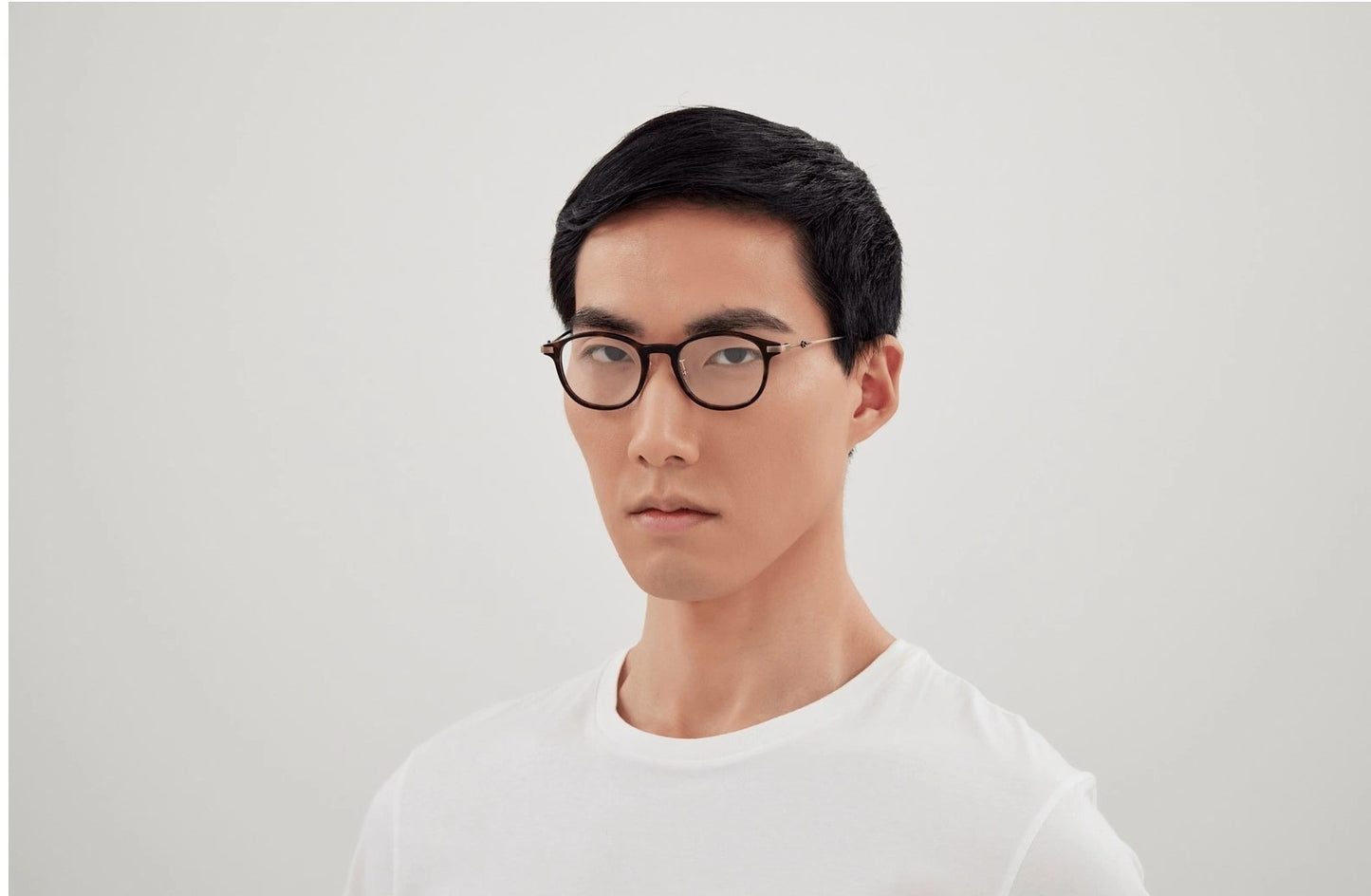 wearing GUCCI GG1471OJ 001 GG ROUND EYEGLASSES