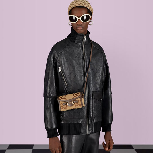 túi xách GUCCI HORSEBIT 1955 JUMBO GG MINI BAG 699296 UKMBG 2572 blankroom việt nam