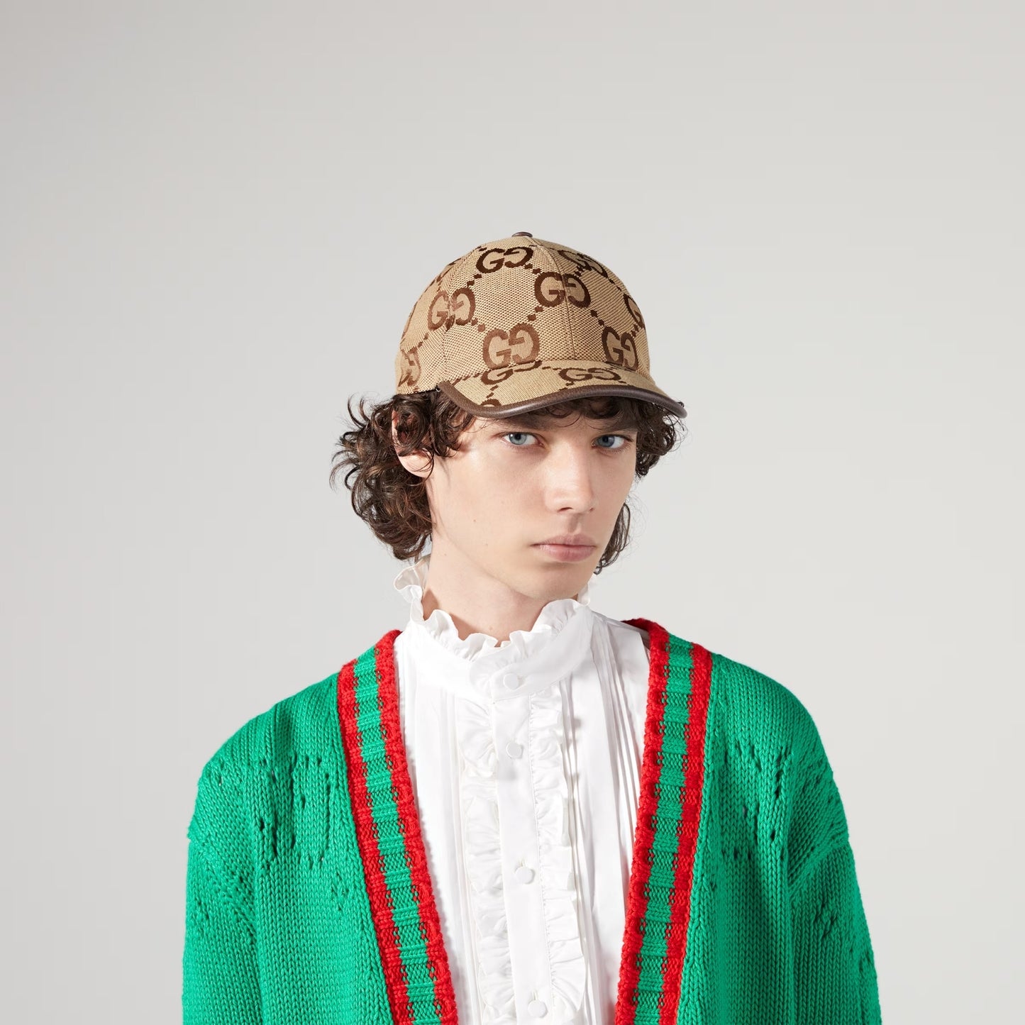 nón cap GUCCI JUMBO GG CANVAS BASEBALL HAT 681264 3HAGJ 2564 hàng hiệu Authentic BlankRoom Hà Nội, Việt Nam.