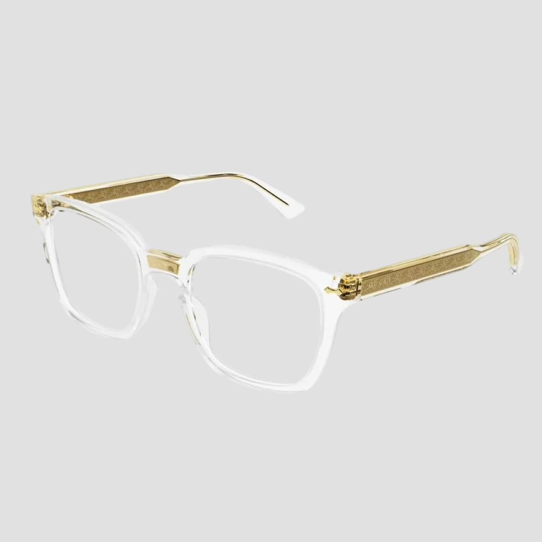 Gucci transparent eyeglasses best sale