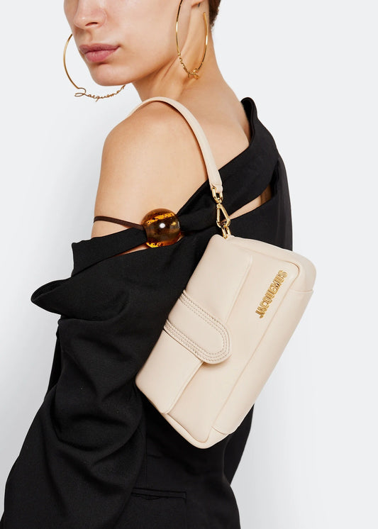 wearing JACQUEMUS LE PETIT BAMBIMOU LIGHT BEIGE 233BA335-3073-130